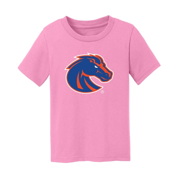 Toddler Chad & Jake Pink Boise State Broncos Primary Logo T-Shirt