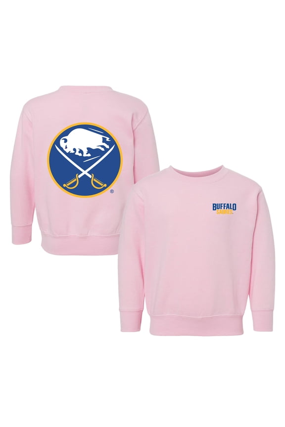Toddler Chad & Jake Pink Buffalo Sabres Pullover Sweatshirt