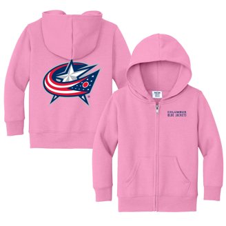 Sweat à Capuche Homme Columbus Blue Jackets - Grand Gris Bleu Hommage Occasion