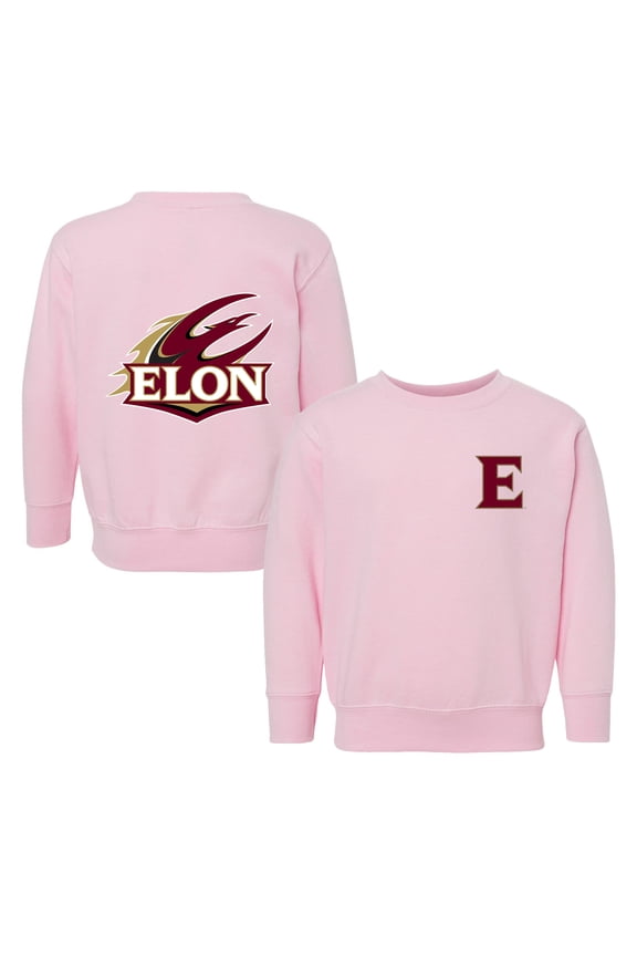 Toddler Chad & Jake Pink Elon Phoenix Logo Pullover Sweatshirt