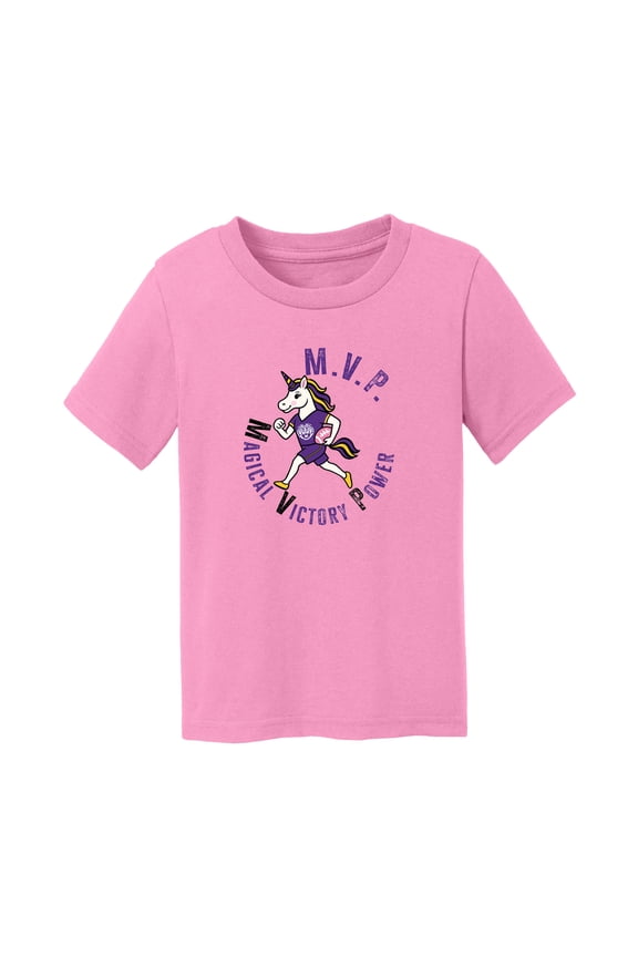 Toddler Chad & Jake Pink LSU Tigers Unicorn T-Shirt