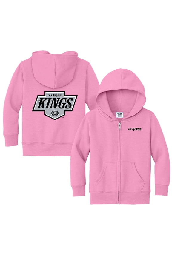 Toddler Chad & Jake Pink Los Angeles Kings Logo Full-Zip Hoodie Jacket