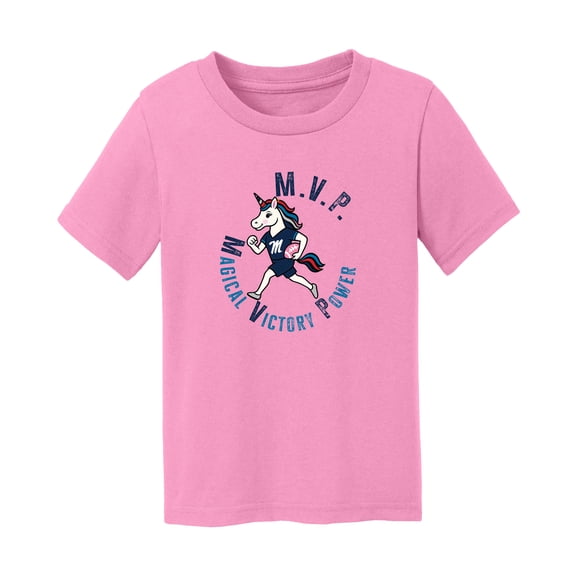 Toddler Chad & Jake Pink Ole Miss Rebels Unicorn T-Shirt
