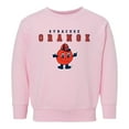 thumbnail image 1 of Toddler Chad & Jake Pink Syracuse Orange Varsity Design Pullover Sweatshirt, 1 of 1