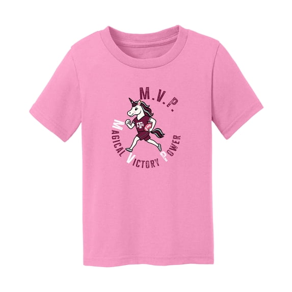 Toddler Chad & Jake Pink Texas A&M Aggies Unicorn T-Shirt