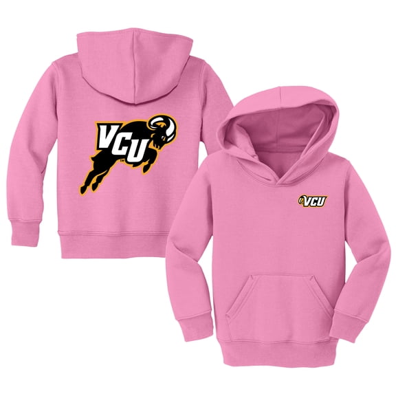 Toddler Chad & Jake Pink VCU Rams Primary Logo Pullover Hoodie