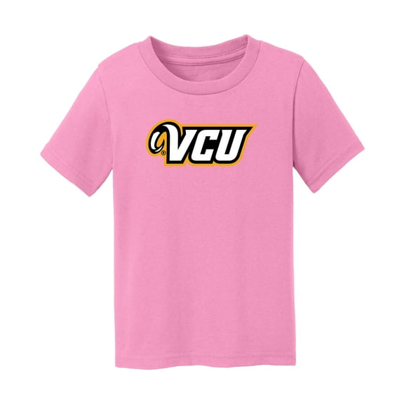Toddler Chad & Jake Pink VCU Rams Primary Logo T-Shirt