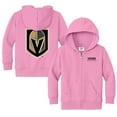 thumbnail image 1 of Toddler Chad & Jake Pink Vegas Golden Knights Logo Full-Zip Hoodie Jacket, 1 of 1