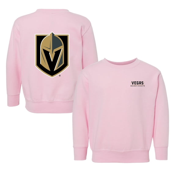 Toddler Chad & Jake Pink Vegas Golden Knights Pullover Sweatshirt