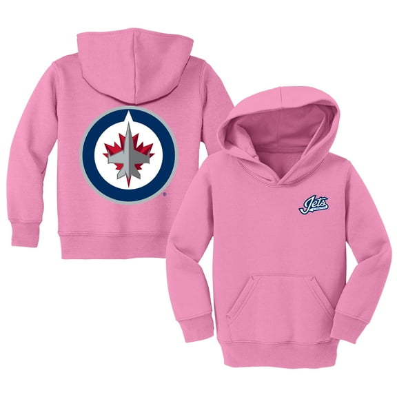 Toddler Chad & Jake Pink Winnipeg Jets Pullover Hoodie
