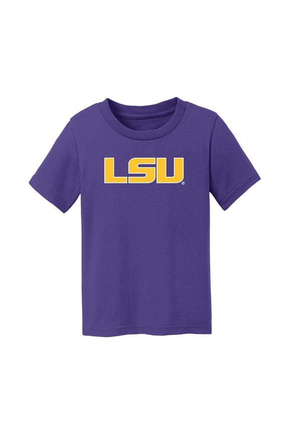 Toddler Chad & Jake  Purple LSU Tigers Logo T-Shirt