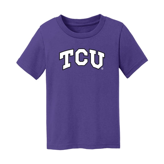 Toddler Chad & Jake Purple TCU Horned Frogs Primary Logo T-Shirt