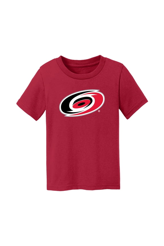 Toddler Chad & Jake Red Carolina Hurricanes Primary Logo T-Shirt
