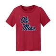 thumbnail image 1 of Toddler Chad & Jake  Red Ole Miss Rebels Logo T-Shirt, 1 of 1