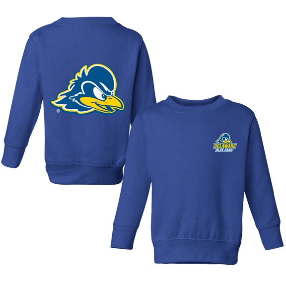 Toddler Chad & Jake Royal Delaware Fightin' Blue Hens Logo Pullover Sweatshirt