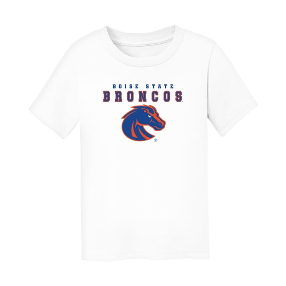 Toddler Chad & Jake White Boise State Broncos Varsity T-Shirt