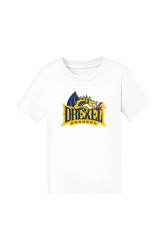 Toddler Chad & Jake  White Drexel Dragons Logo T-Shirt