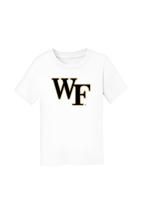 Toddler Chad & Jake White Wake Forest Demon Deacons Primary Logo T-Shirt