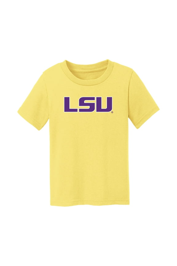 Toddler Chad & Jake  Gold LSU Tigers Logo T-Shirt