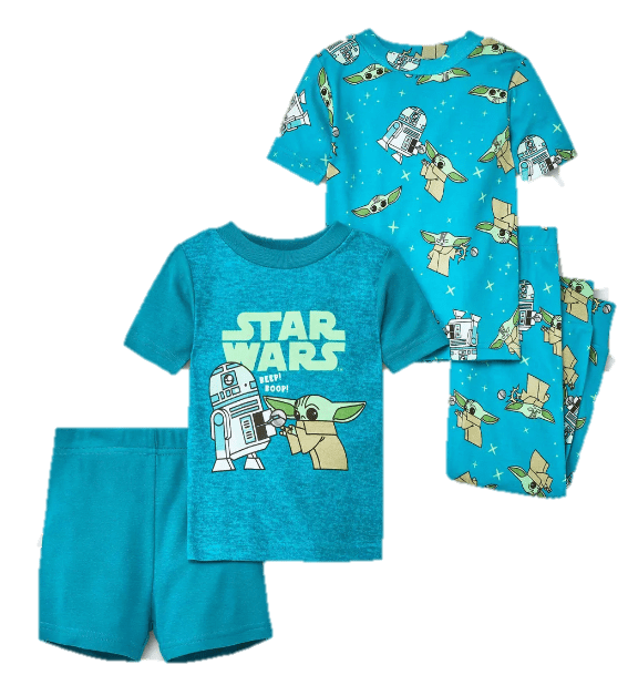 Toddler Character Pajama Set, 4Piece, Sizes 12M5T