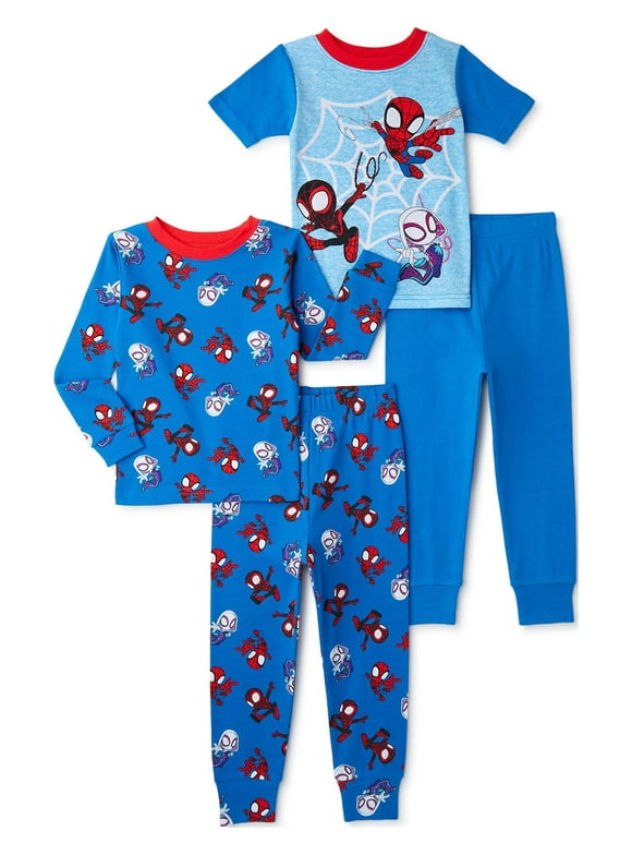 Toddler Character Pajama Set, 4-Piece, Sizes 12M-5T