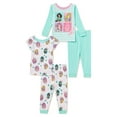 thumbnail image 1 of Toddler Character Pajama Set, 4-Piece, Sizes 12M-5T, 1 of 3