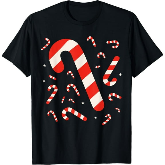 Toddler Christmas Candy Cane Outfit for Boys, Candy Cane T-Shirt