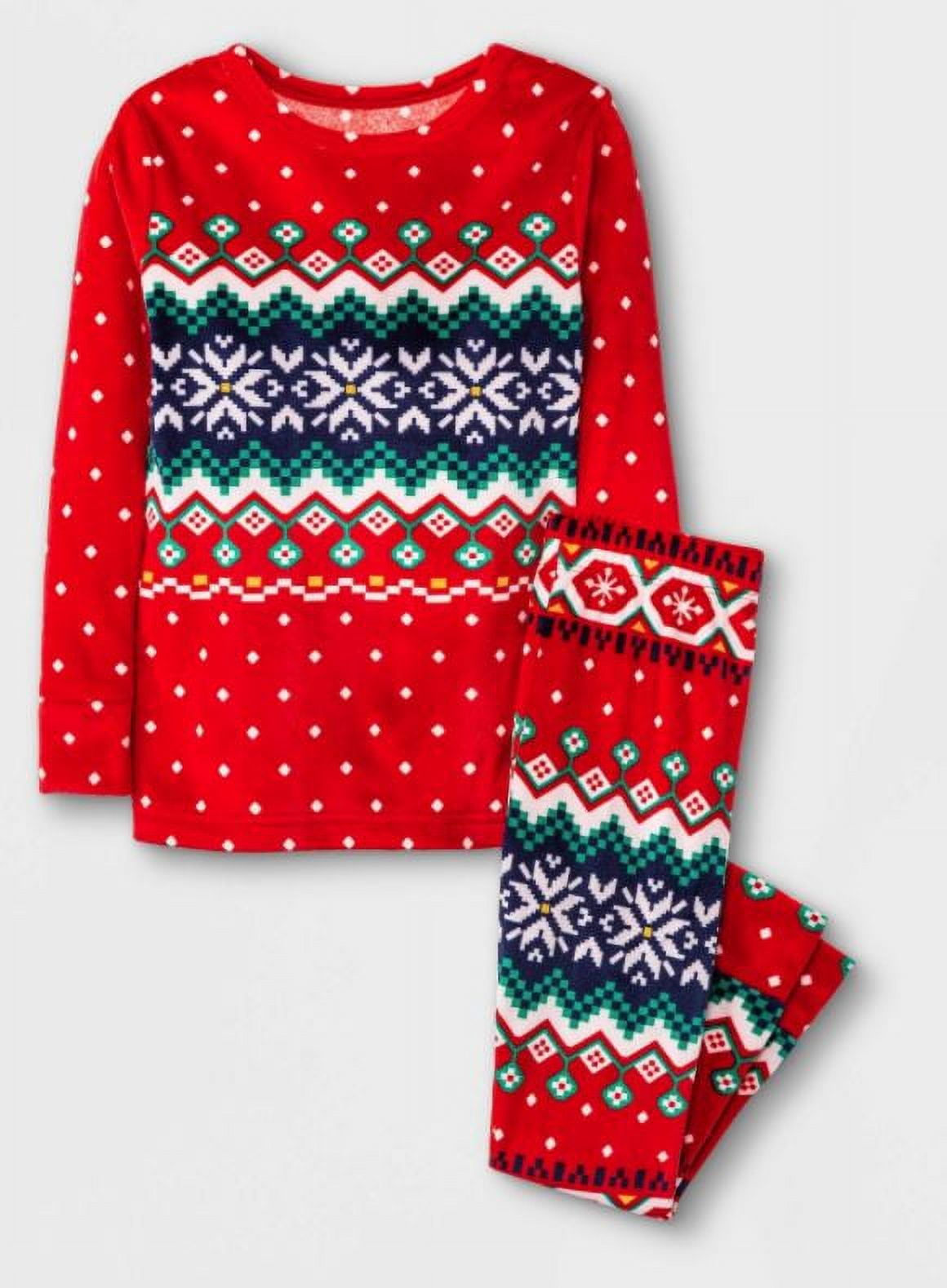 Toddler Christmas Pajama Set Sizes 2t6.