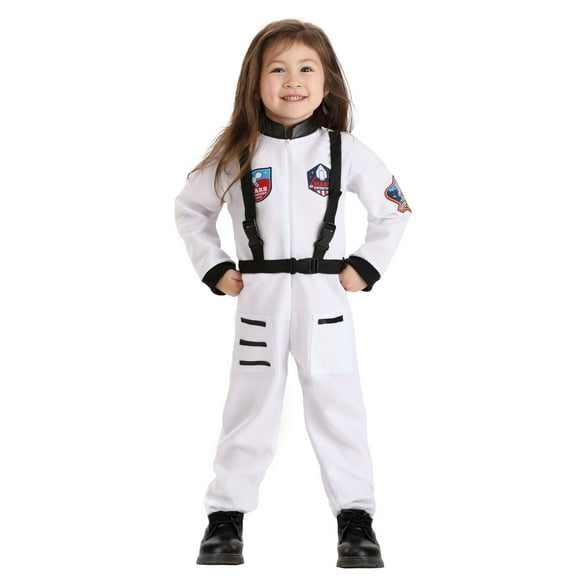 Toddler Classic White Astronaut Costume