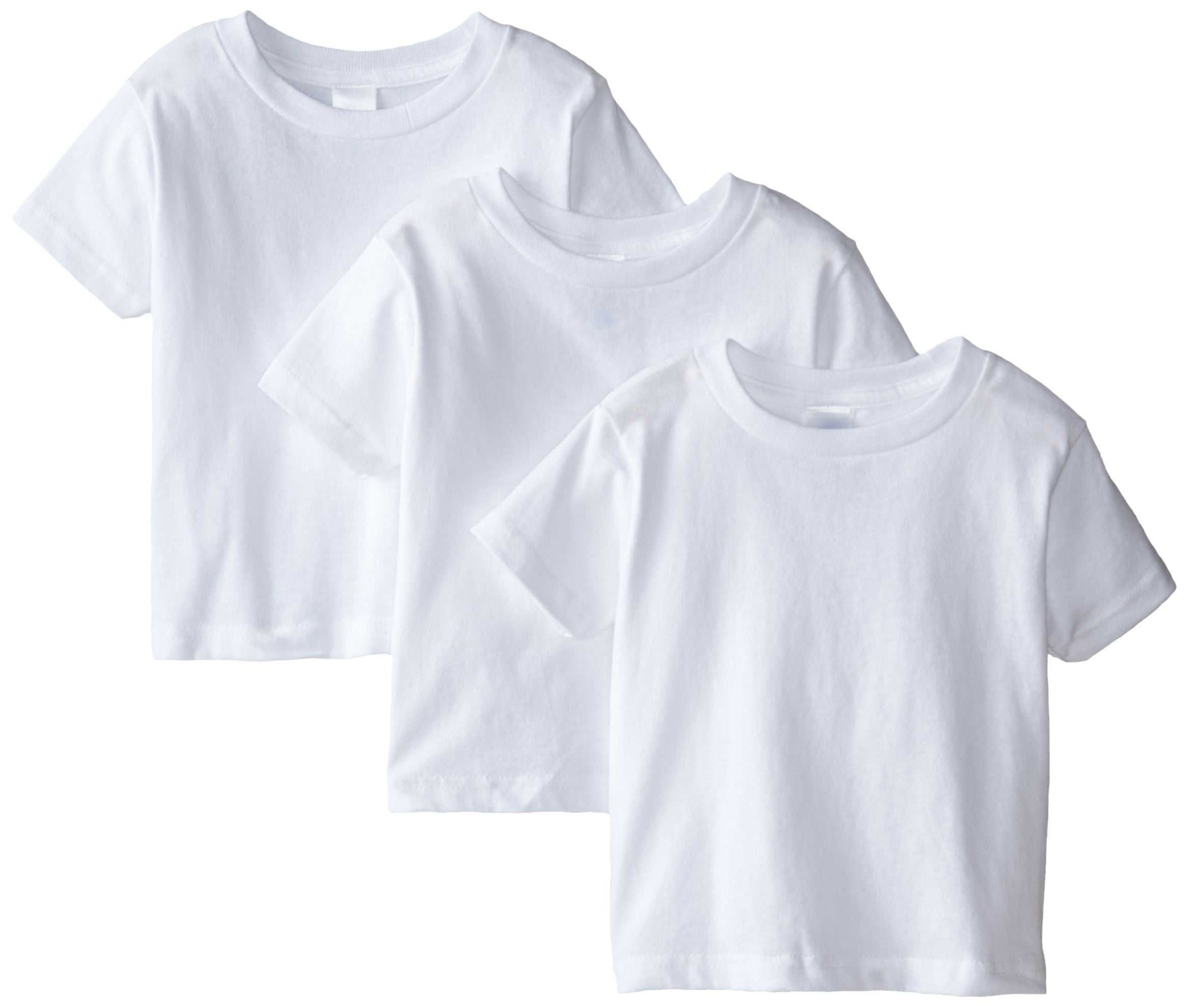 Toddler Clementine Short Sleeve Basic T-Shirt (Pack of 3)