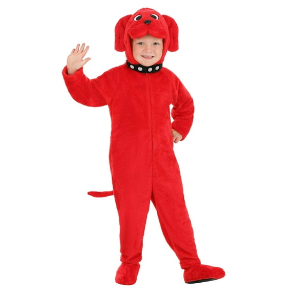 Toddler Clifford the Big Red Dog Costume