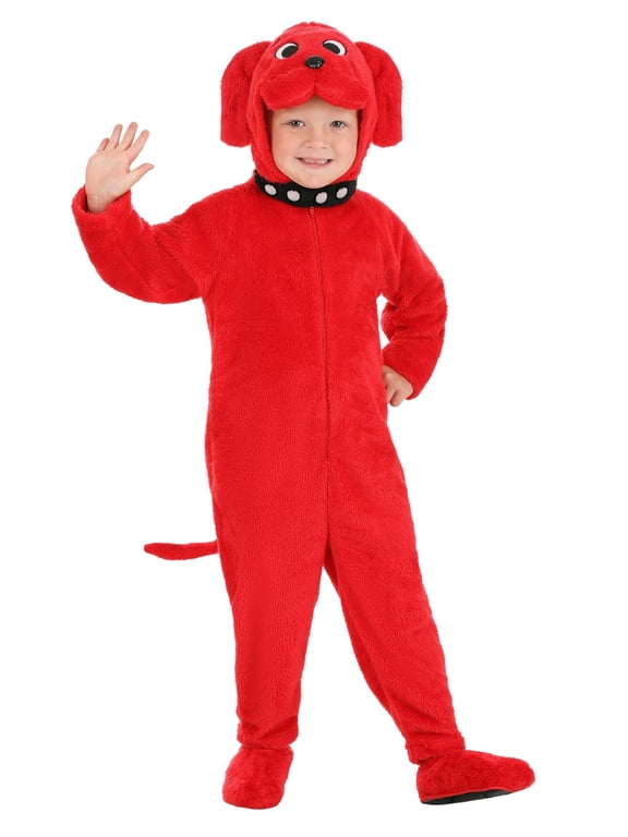 Toddler Clifford the Big Red Dog Costume