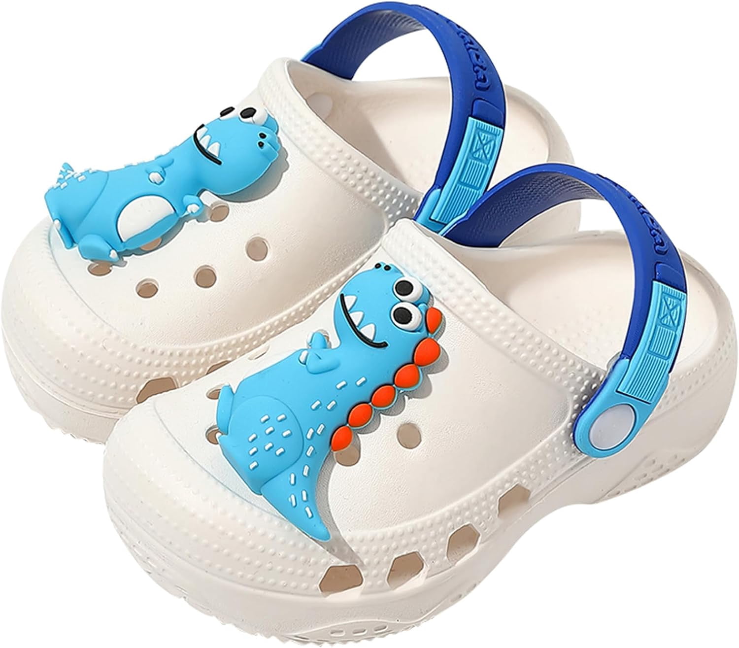 Kids Suede Clogs With Cork Footbed - Adjustable Buckle, Slip-Resistant, Comfy Toddler Sandals For Boys & Girls