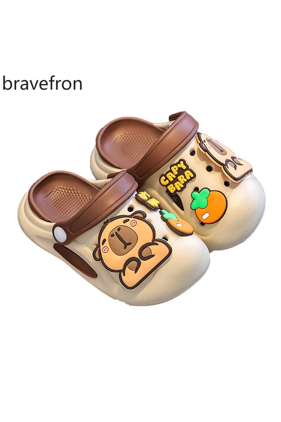 Toddler Clogs Kids Clogs for Girls Boys Cute Cartoon Garden Clogs on Water Shoes Lightweight Slide Slipper Waterproof Beach Pool Outdoor Bathing Shower Slippers (Toddler/Little Kids/Big Kids)