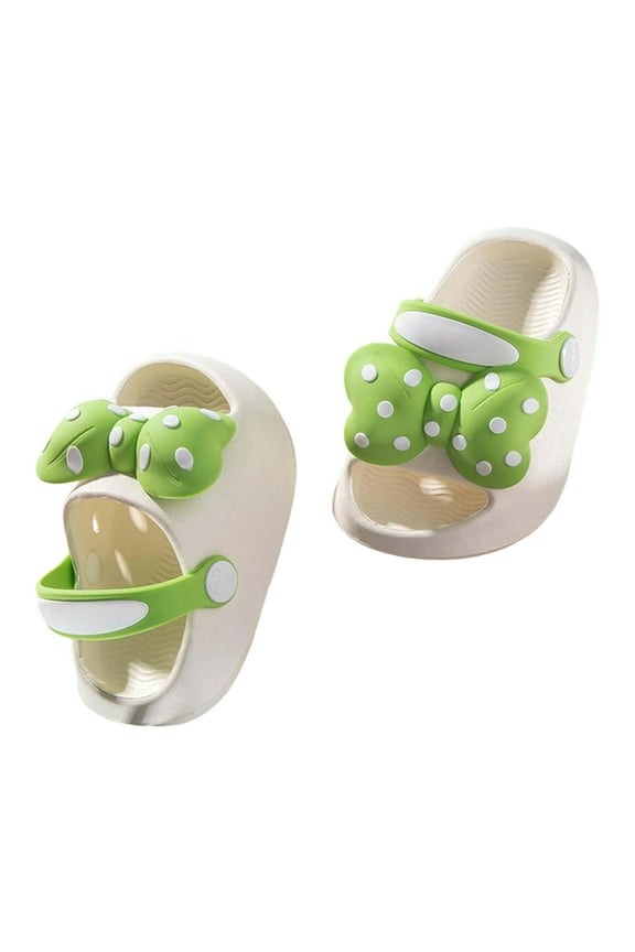 Toddler Clogs Kids Clogs for Girls Boys Cute Cartoon Garden Clogs on Water Shoes One-Foot Slide Slipper Waterproof Beach Pool Outdoor Bathing Shower Slippers (Toddler/Little Kids/Big Kids)