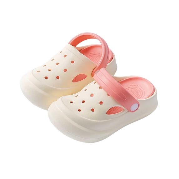 Toddler Clogs Kids Clogs for Girls Boys Cute Cartoon on Garden Clogs Lightweight Slide Slipper Waterproof Beach Pool Sandals (Toddler/Little Kids/Big Kids)