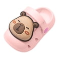 thumbnail image 1 of Toddler Clogs Kids Clogs for Girls Boys Cute Cartoon on Garden Clogs One-Foot Summer Water Shoes Slide Slippers Beach Pool Sandals (Toddler/Little Kids/Big Kids), 1 of 4