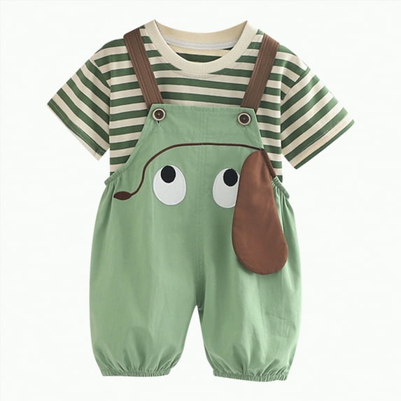 Toddler Clothes for Boys Baby Outfits Shirts Sets Kids Spring Summer Cotton Cartoon Print Short Sleeve Basketball 1t 2t 3t 4t 5t 6t Vest Tank Tops+Shorts T-shirt School Wear 2 Piece
