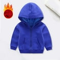 thumbnail image 1 of Toddler Coat with Hooded Cute Printed Solid Long Sleeve Winter Snowsuit Clothes for Little Girl 12-18 Months, 1 of 4