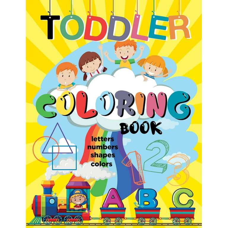 Big Jumbo Coloring Book: HUGE Toddler Coloring Book with 150 Illustrations:  Perfect Kids Coloring Book or Gift for Preschool Boys & Girls (Toddler  Coloring Books #4) (Paperback)