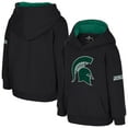 thumbnail image 1 of Toddler Colosseum  Black Michigan State Spartans Big Logo Volume Fleece Pullover Hoodie, 1 of 3