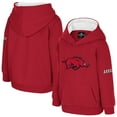 thumbnail image 1 of Toddler Colosseum  Cardinal Arkansas Razorbacks Big Logo Volume Fleece Pullover Hoodie, 1 of 3