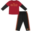 thumbnail image 1 of Toddler Colosseum Cardinal/Black Iowa State Cyclones Long Sleeve T-Shirt & Pants Set, 1 of 2