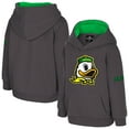 thumbnail image 1 of Toddler Colosseum  Charcoal Oregon Ducks Big Logo Volume Fleece Pullover Hoodie, 1 of 3