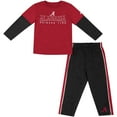 thumbnail image 1 of Toddler Colosseum Crimson/Black Alabama Crimson Tide Long Sleeve T-Shirt & Pants Set, 1 of 2