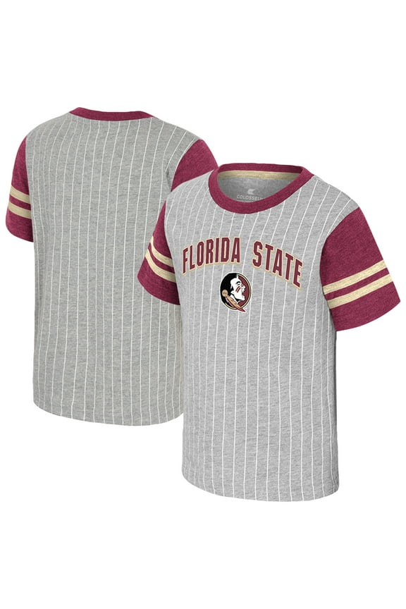 Toddler Colosseum Heather Gray Florida State Seminoles Airball T-Shirt