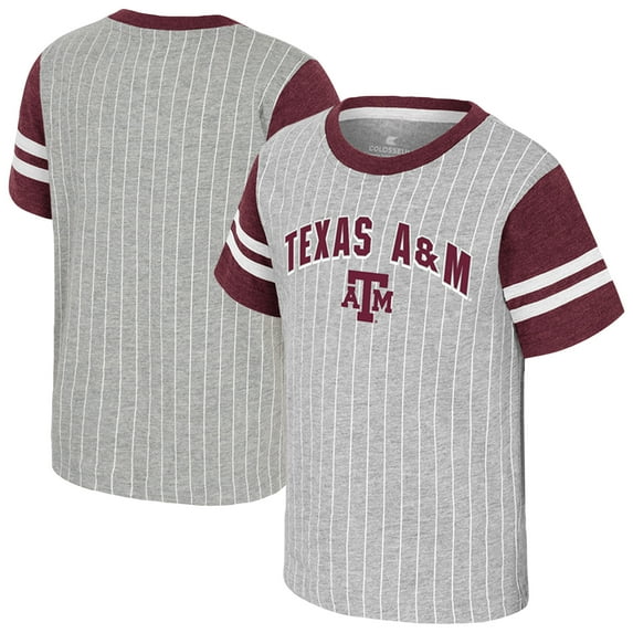 Toddler Colosseum Heather Gray Texas A&M Aggies Airball T-Shirt