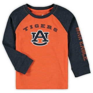 Men's Under Armour Orange Auburn Tigers Baseball Performance Long Sleeve T-Shirt Size: Small