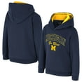 thumbnail image 1 of Toddler Colosseum Navy Michigan Wolverines Centauri Pullover Hoodie, 1 of 3
