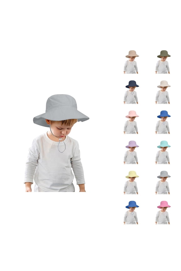 Toddler Cotton Baseball Cap Curved Brim Hop Style Adjustable Sun Hat for Boys Girls Age 1-5 Soft Breathable UV Protection Outdoor Sports Casual Streetwear Daily Wear Summer Essentials